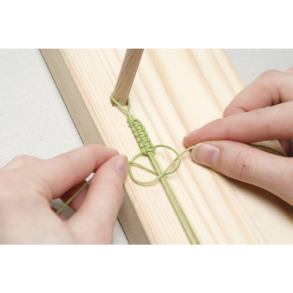 Gewachste Baumwollkordel in weiß, 20 Meter - Bastelbedarf -> Sonstiges von mahina