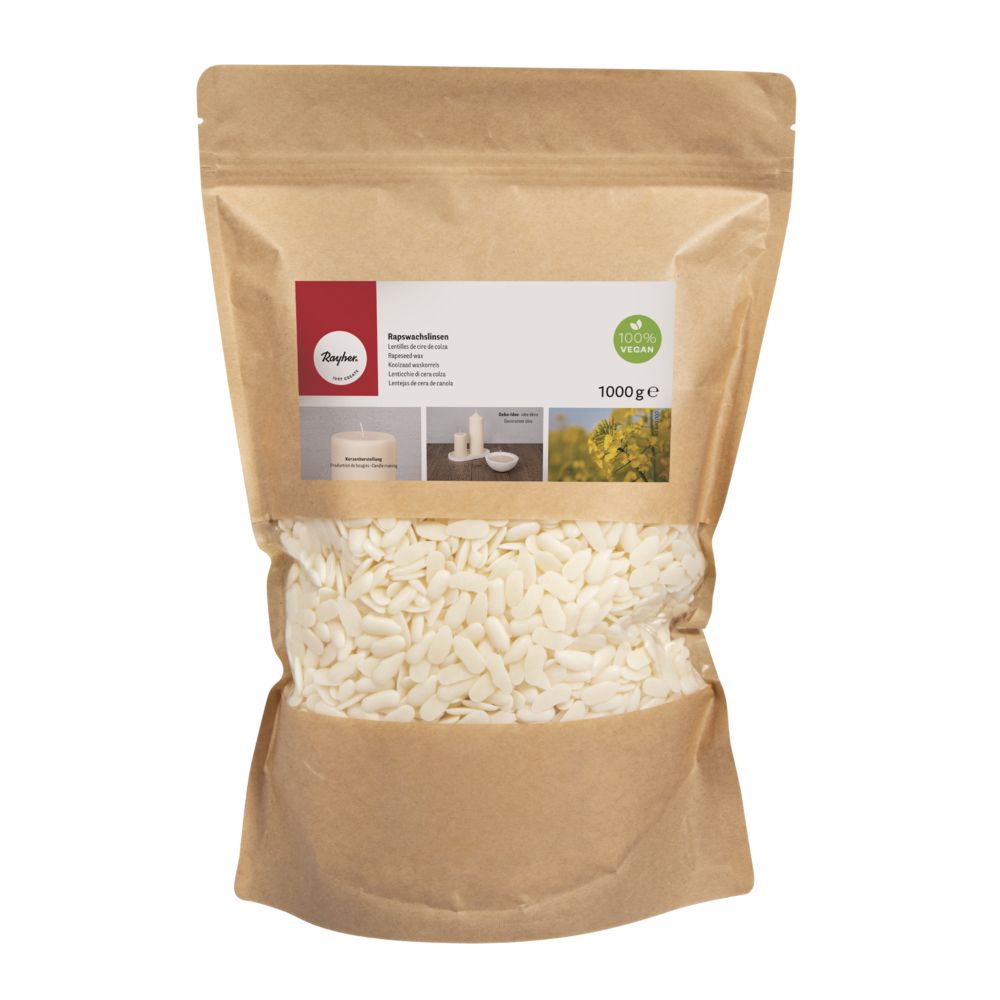 Rapswachslinsen 1000g Beutel - Bastelbedarf -> Gießen von mahina