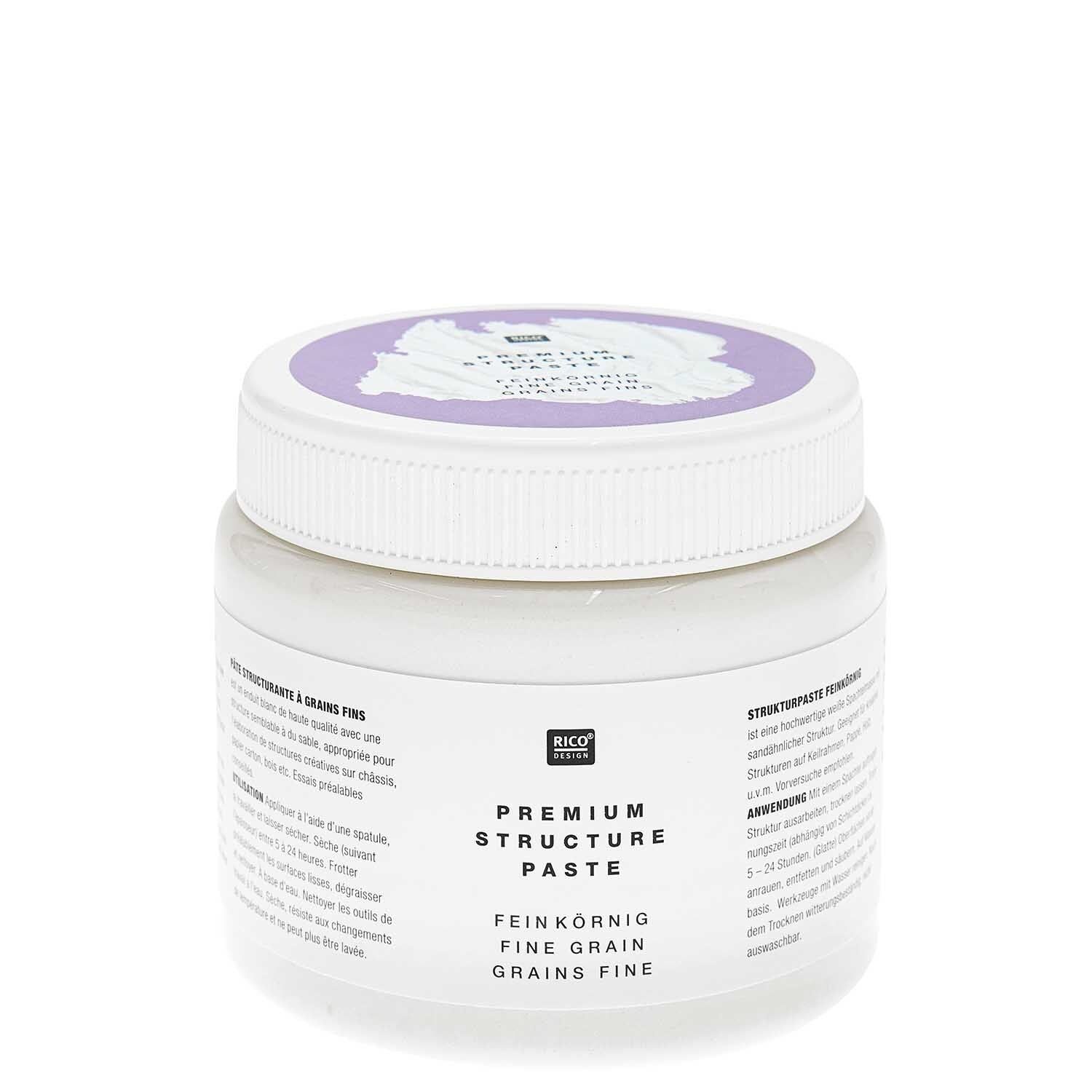 Premium Strukturpaste feinkörnig, verschiedene Größen - Bastelbedarf -> Strukturpaste & Zubehör von mahina