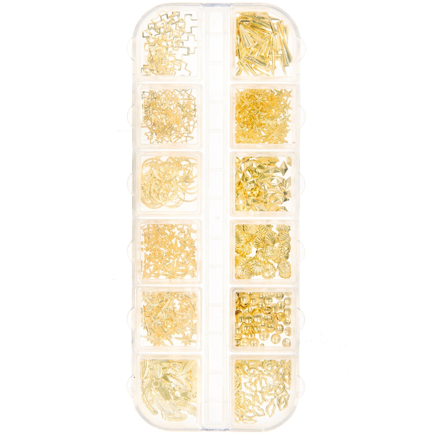 Füllmaterial für Resin Formen Mix Gold, 12x8g - Bastelbedarf -> Gießen von mahina