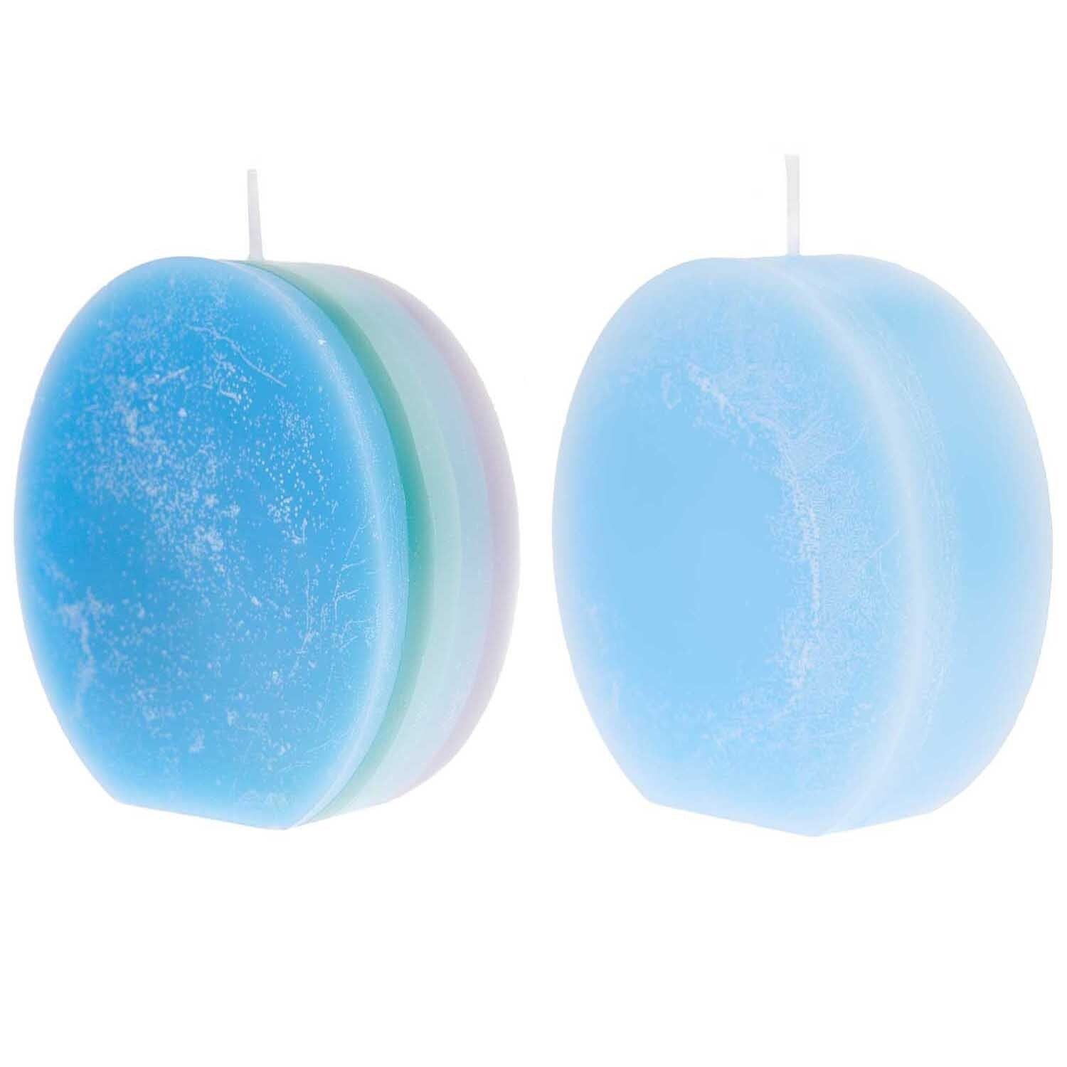 Kerzengießform Flach Kreis, 100x103x30mm - Bastelbedarf -> Gießen von mahina