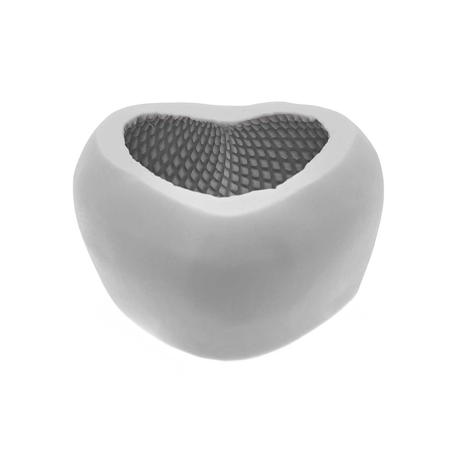 Kerzengießform kleines Herz, 60x56x33mm - Bastelbedarf -> Gießen von mahina