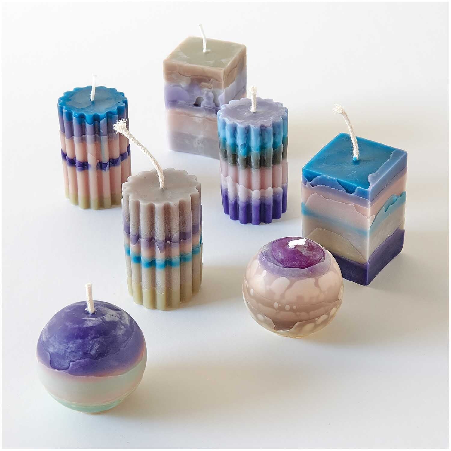 Kerzengießform Kugel, 74x74x65mm - Bastelbedarf -> Gießen von mahina