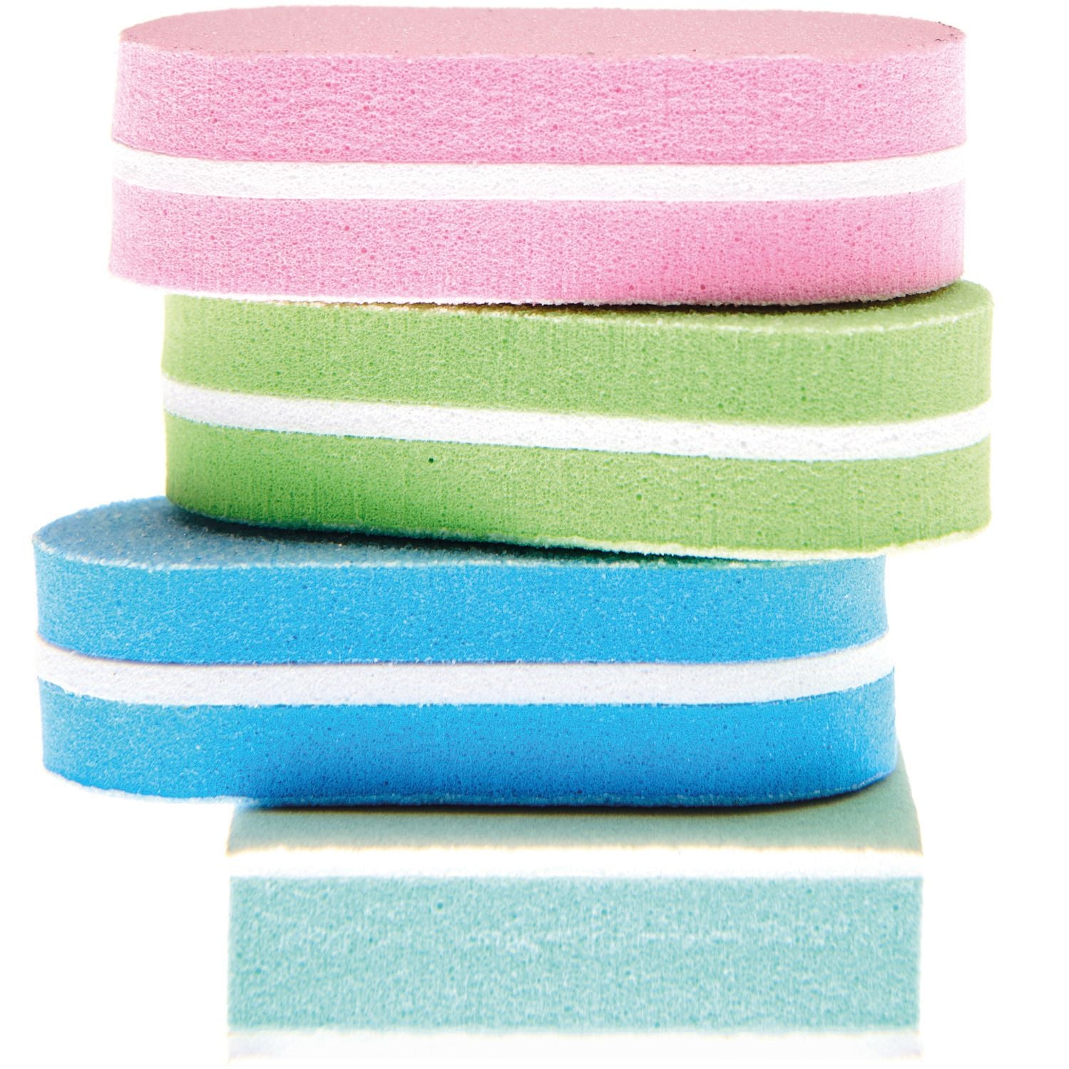 Schleifblöcke grob & fein, 4 Sück - Bastelbedarf -> Gießen von mahina