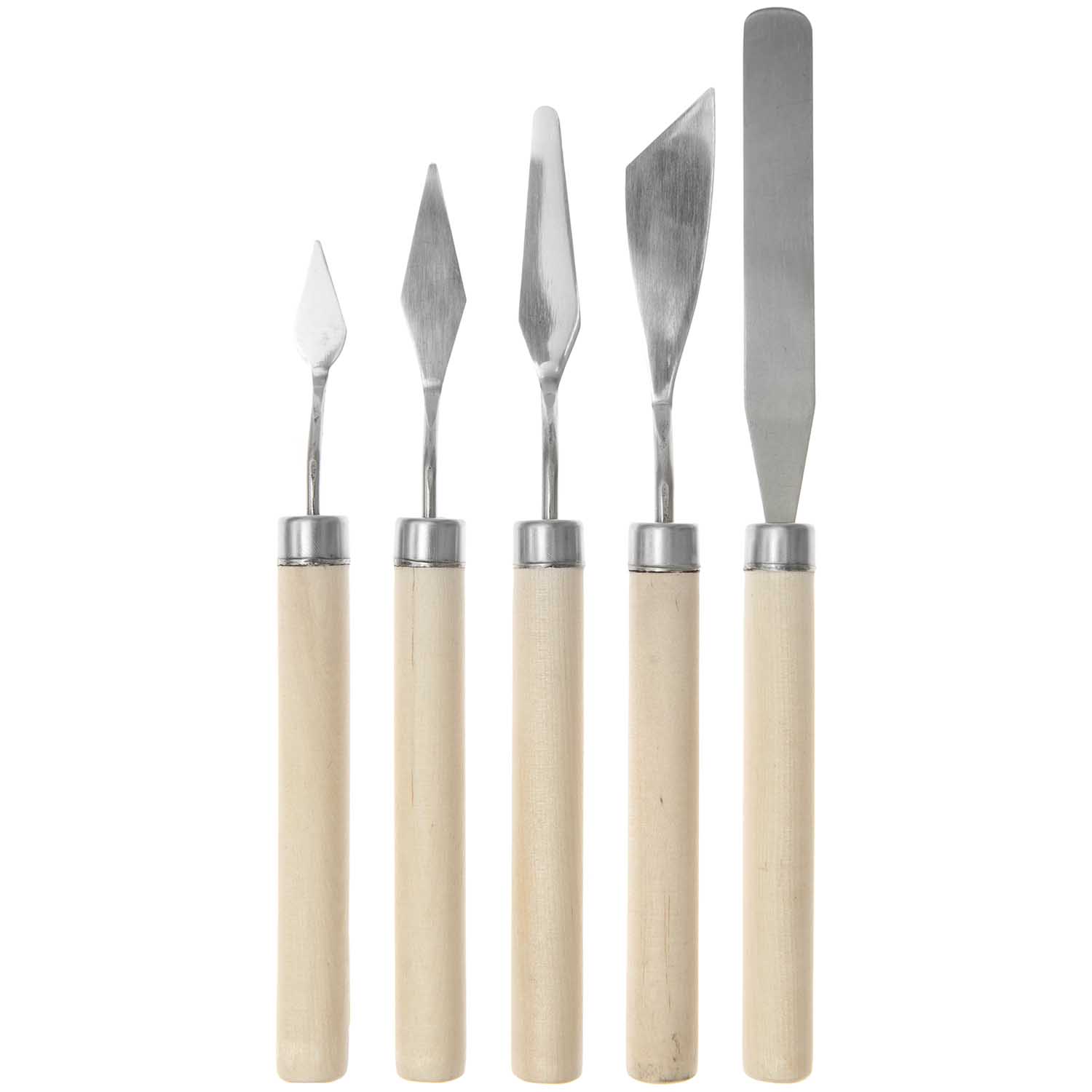 Spachtelset 5-tlg. - Bastelbedarf -> Karabiner von mahina