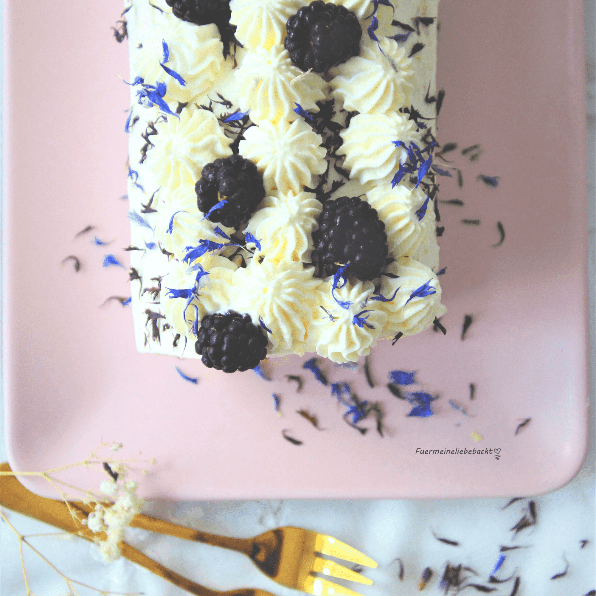 Rosie Rose "Kornblumenblüten" 20g Gastro-Beutel - Essblüten von mahina