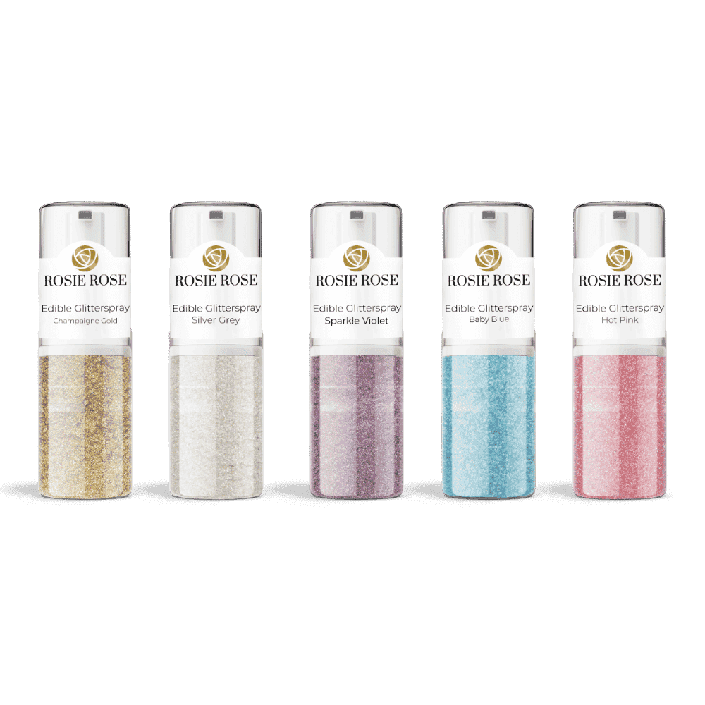 Rosie Rose Glitterspray 5g - Essblüten von mahina