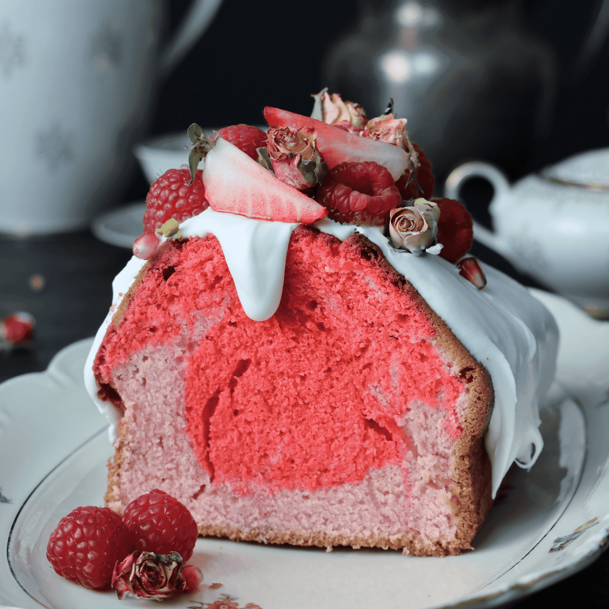 Rosie Rose "Dekorative Rosenblüten" 50g Gastro-Beutel - Essblüten von mahina