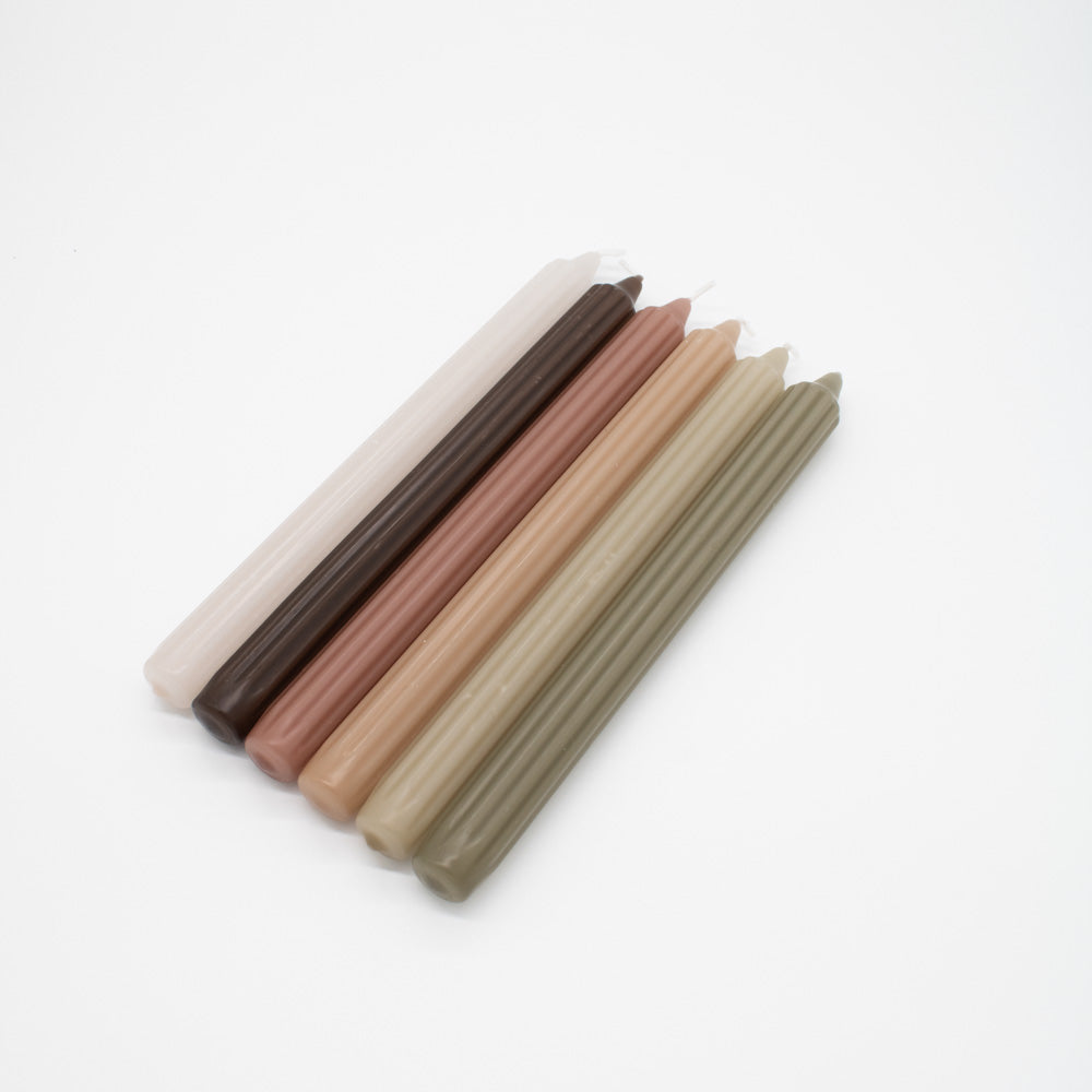 Kerze "Pol" 2,1x24cm 6 Farben - Interior > Dekoration > Kerzen von mahina