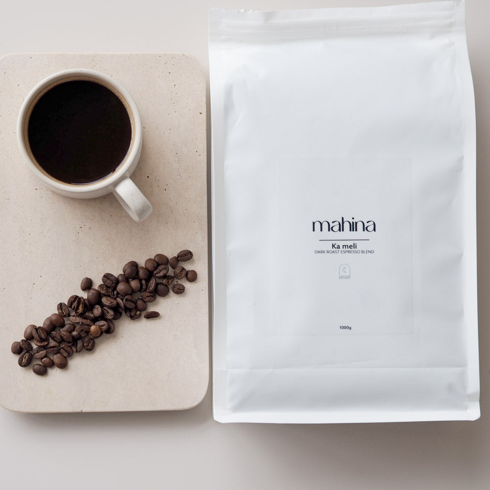 mahina Kaffeebohnen - ka meli - Kaffeebohnen von mahina