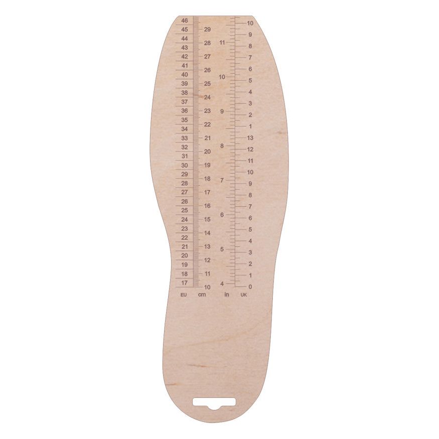 Fußmesswerkzeug zum Sticken/Häkeln - Bastelbedarf -> Häkeln und Stricken -> Labels von mahina