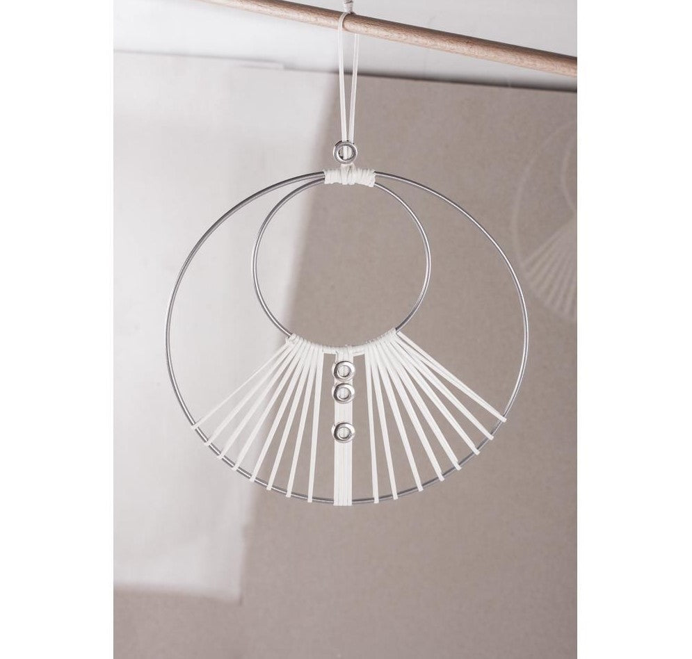 Metallring weiß 5 Größen - mahina