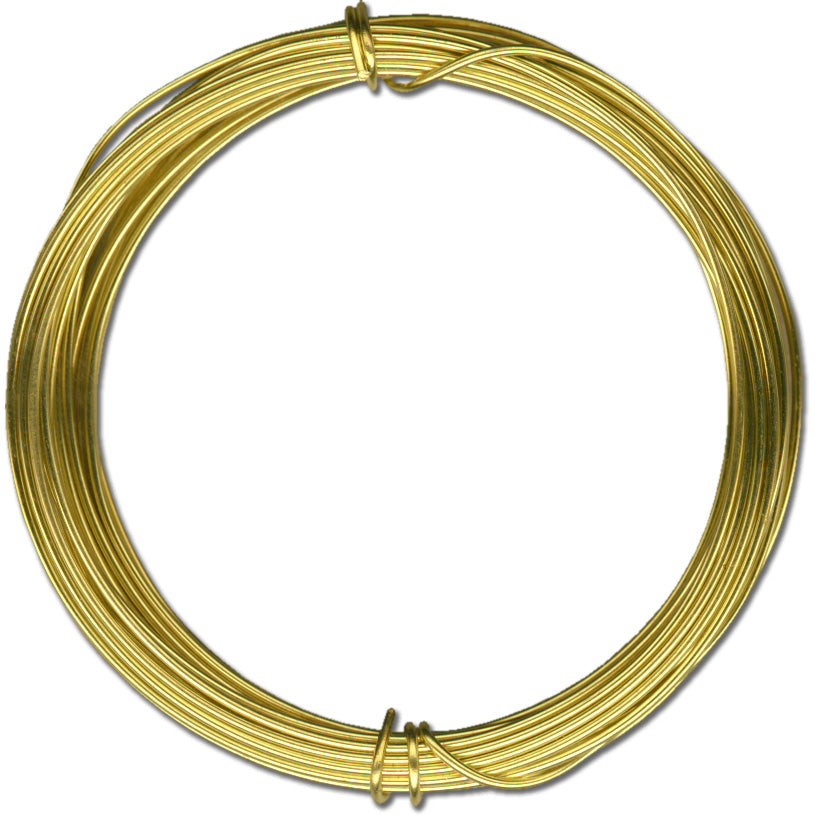 Meyco Messingdraht in gold ø 0,8mm, 6 Meter - mahina