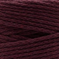 MAHINA Garn 4mm geflochten Blackberry 200m - Garne > Baumwollgarne > Pferdeseile > Geflochten > 4mm > 200m von mahina