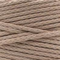 MAHINA Garn 4mm geflochten Beige 200m - mahina