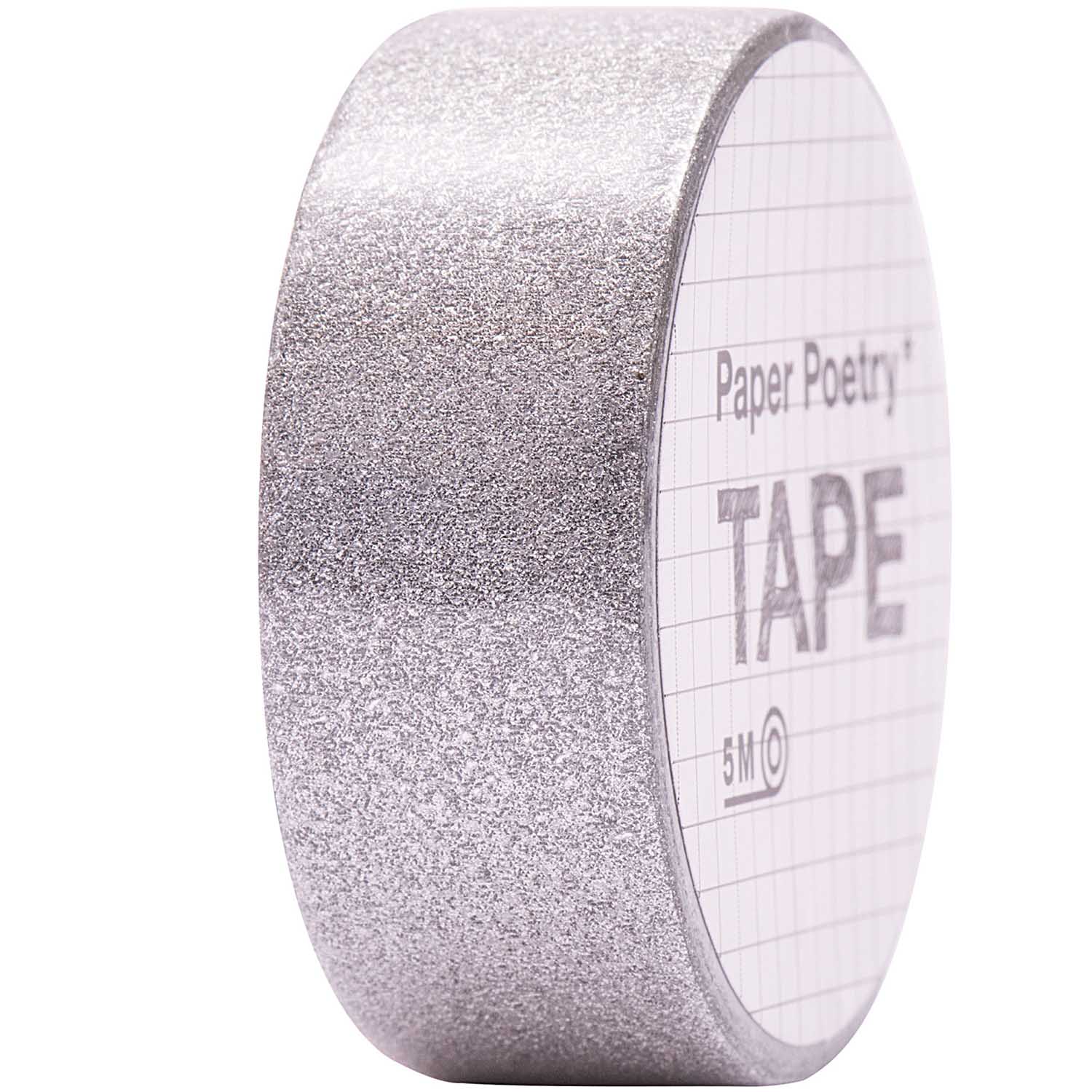 Paper Poetry Washi Tape in Glitzerfarben 15mm, 5m - mahina