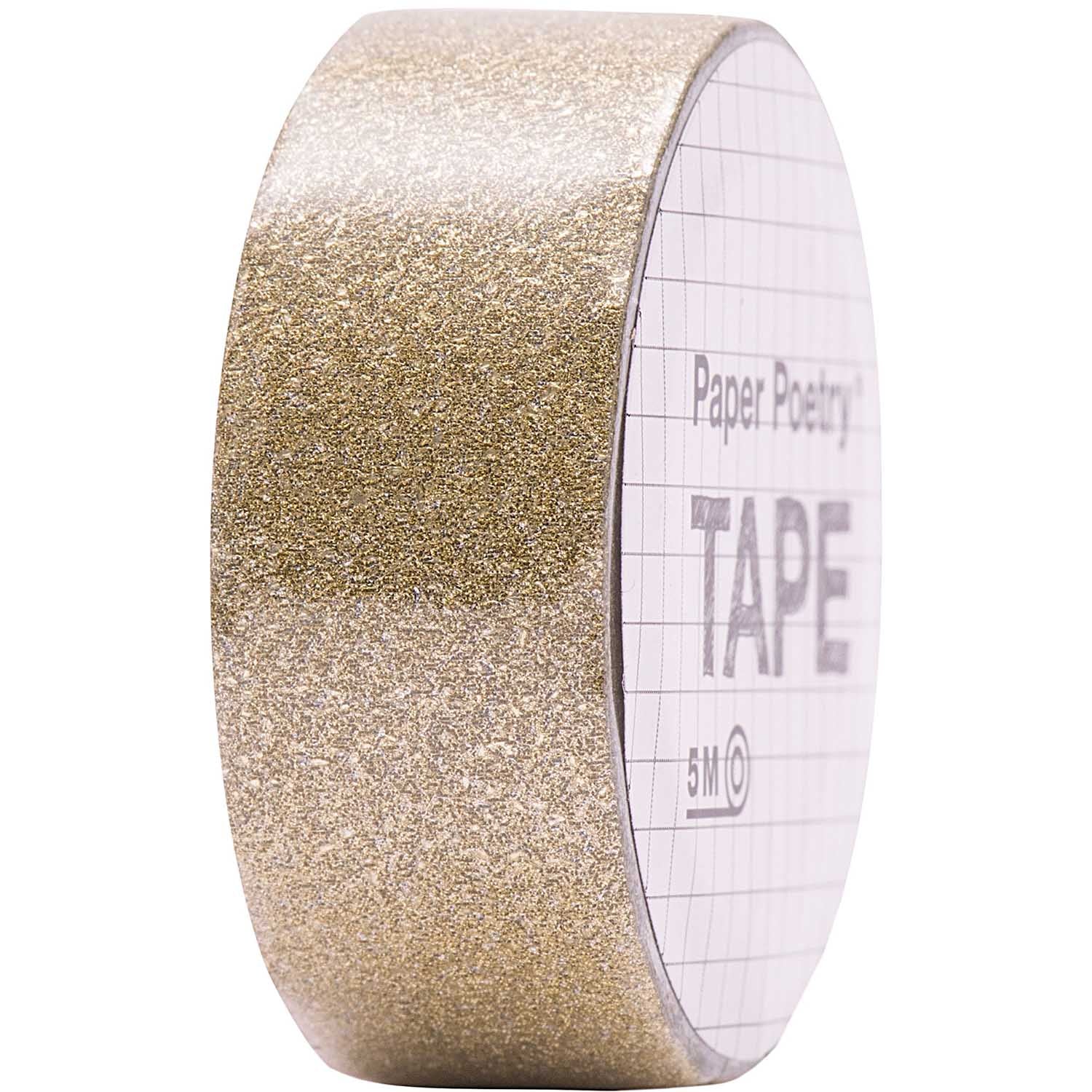 Paper Poetry Washi Tape in Glitzerfarben 15mm, 5m - mahina