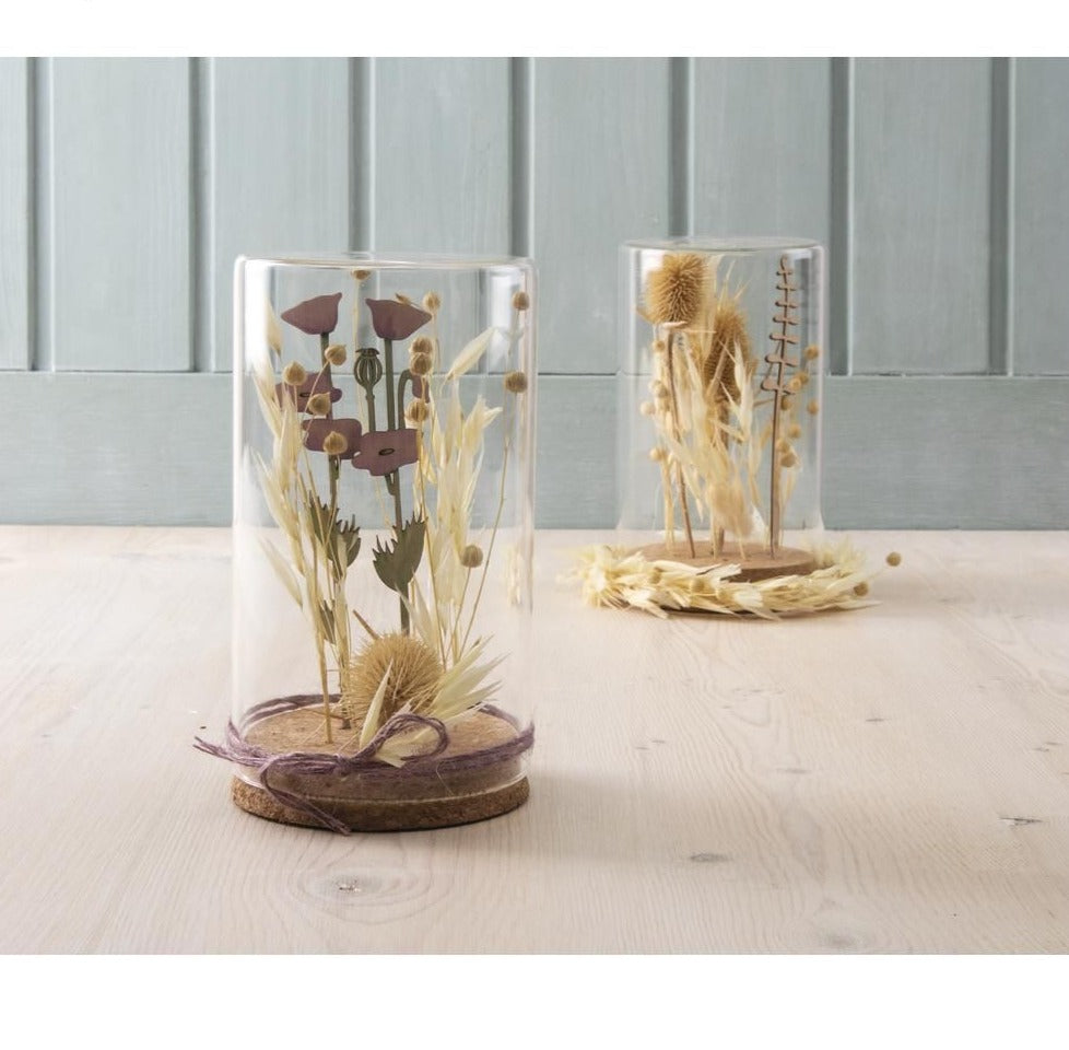 DIY Trockenblumen Strauß in natur, 28cm - mahina