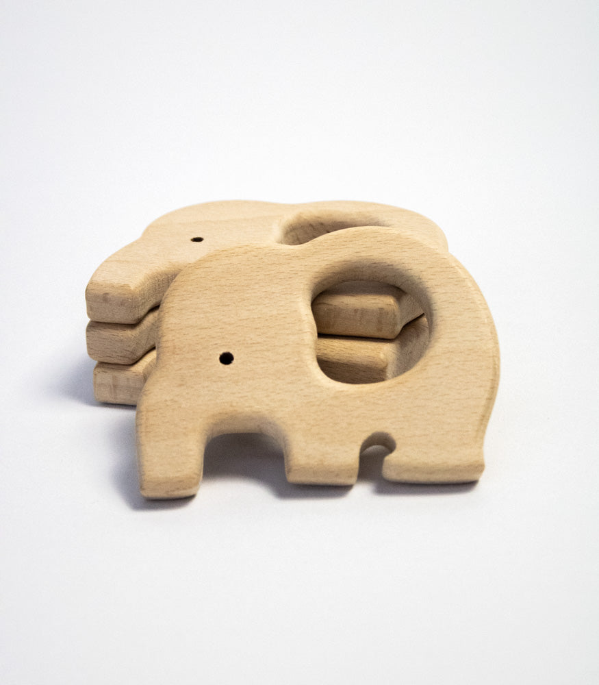 Beißring "Dumbo" aus Buchenholz - mahina