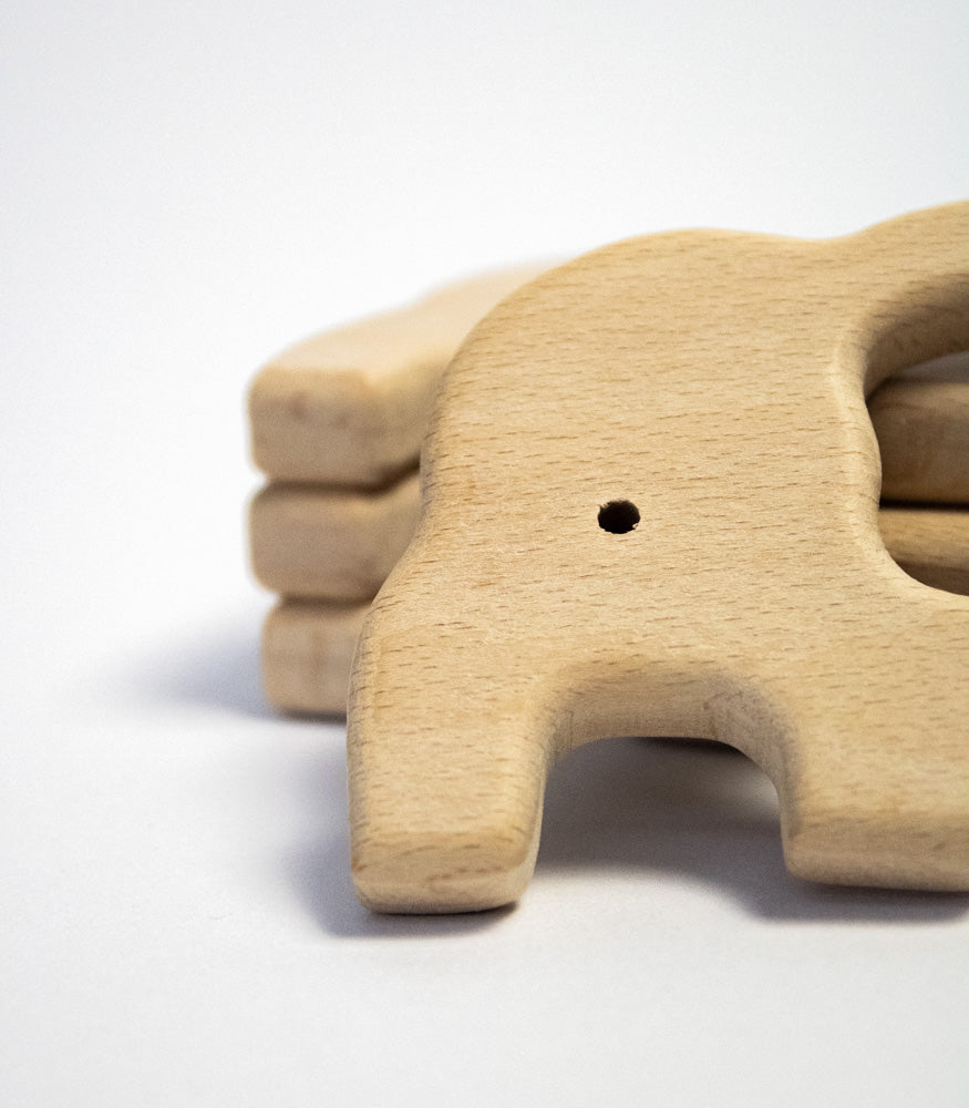 Beißring "Dumbo" aus Buchenholz - mahina