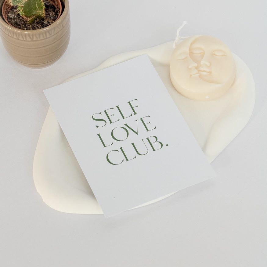 Geschenkkarte "Self Love Club" - mahina