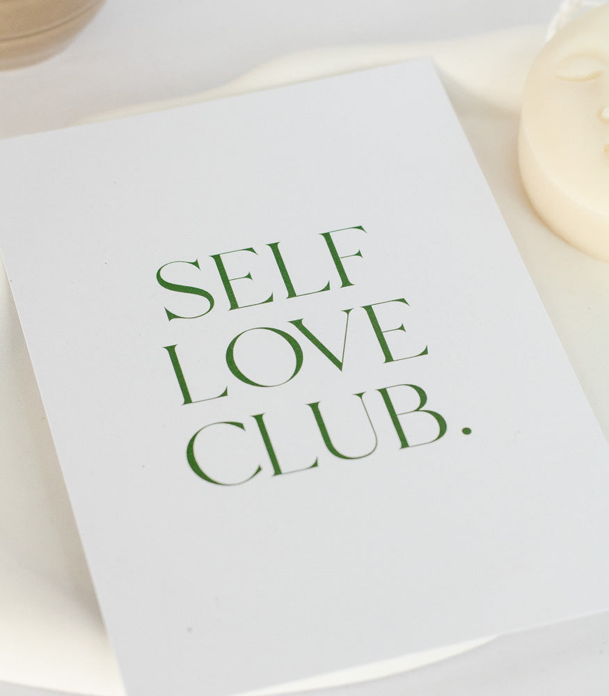 Geschenkkarte "Self Love Club" - mahina