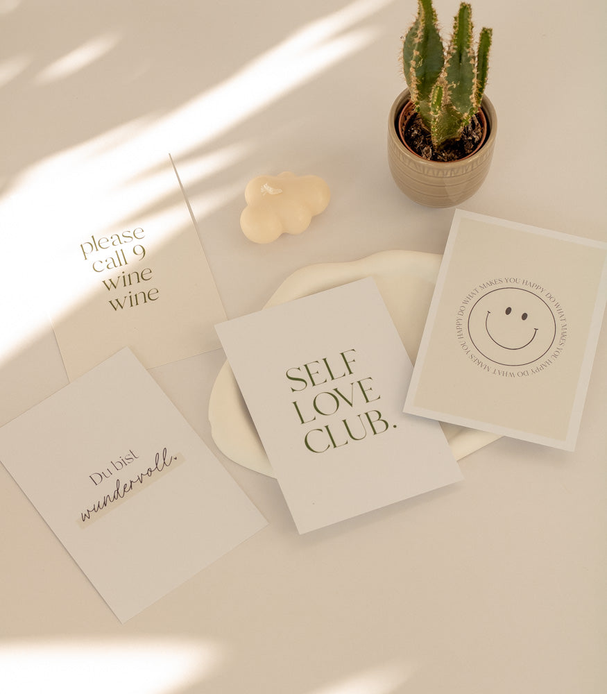 Geschenkkarte "Smiley" - mahina