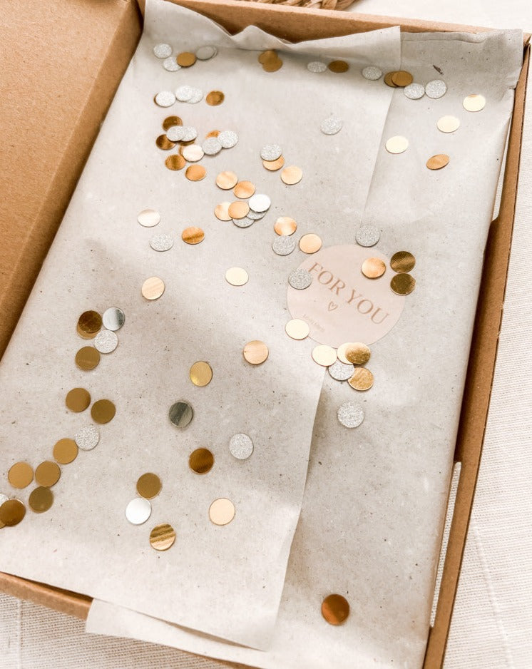 Meyco Streuteile/Konfetti Glitzer 20g - mahina