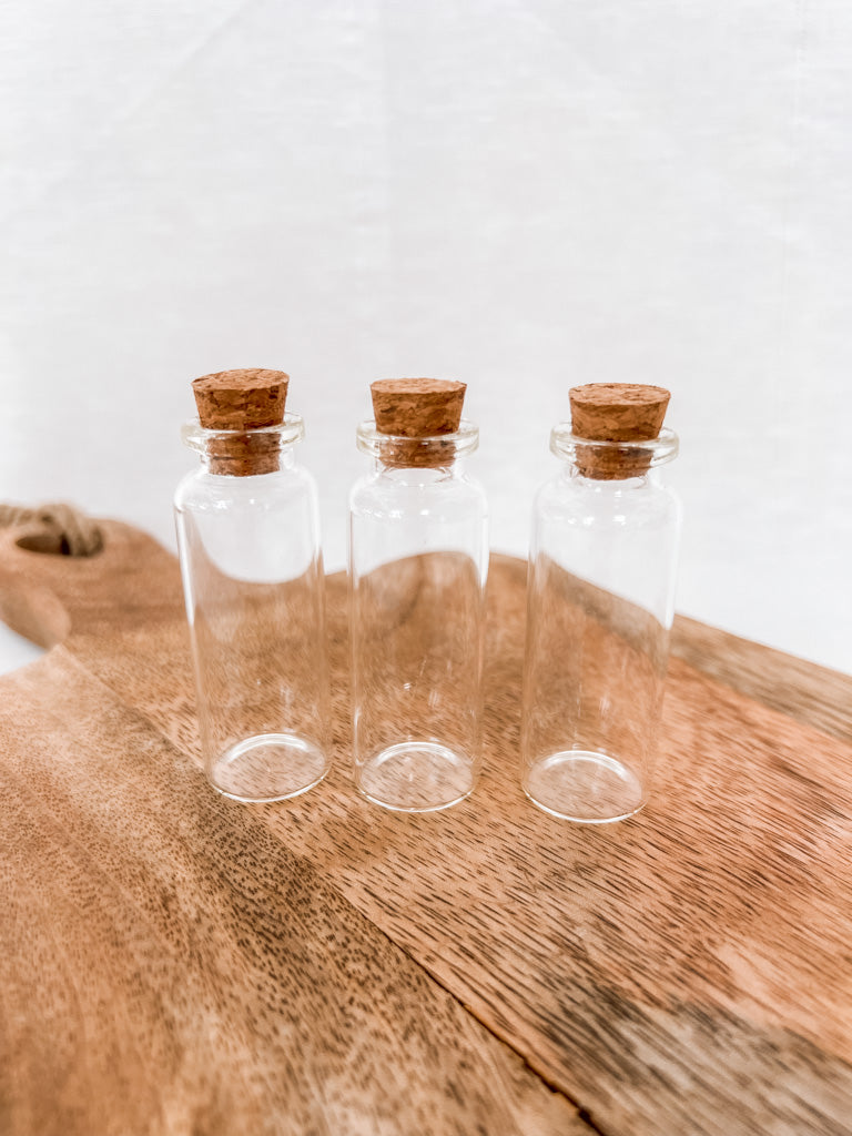 Rayher Korkenglas 20ml im Set, 3 Stück - mahina