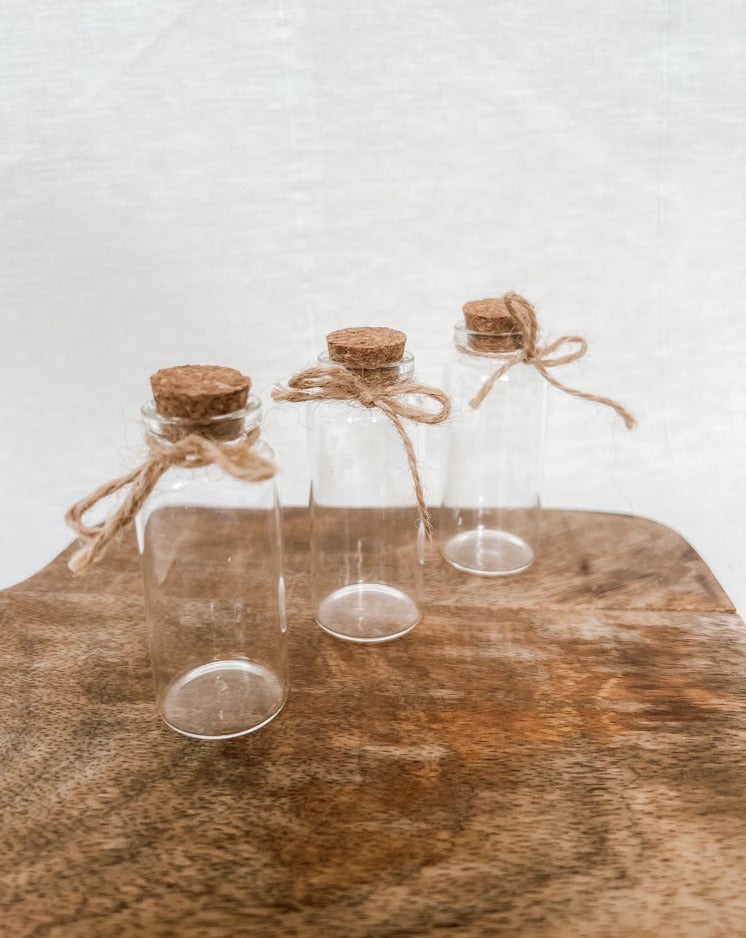 Rayher Korkenglas "Mini" 35ml, 3cm ø - mahina