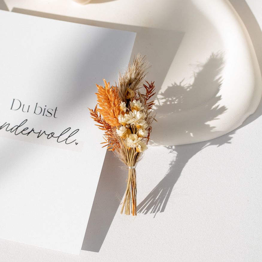 Mini Bouquet aus Trockenblumen "Fall" - mahina