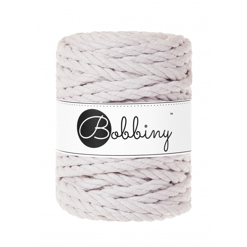Bobbiny Makramee Garn 9mm 3ply Moonlight 30m - mahina