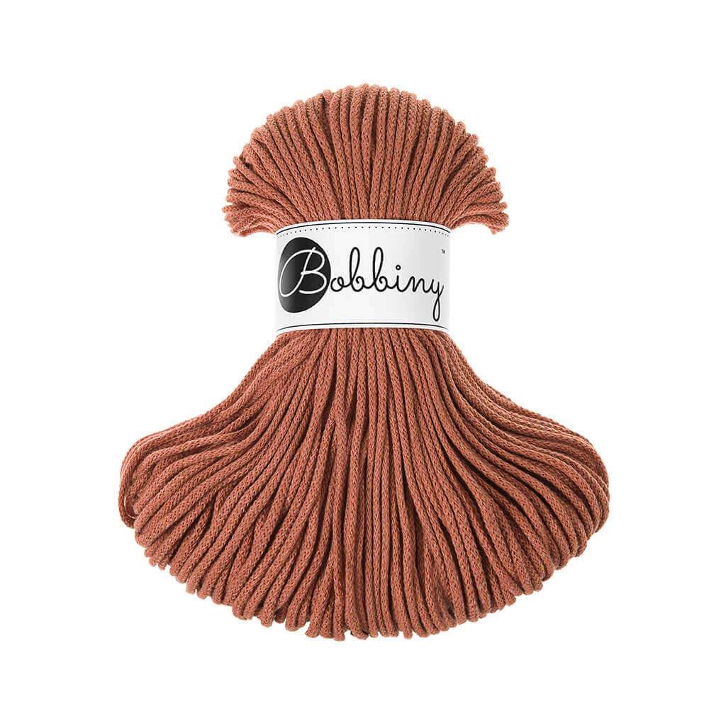 Bobbiny JUNIOR Flechtkordel 3mm geflochten 100m - Garne > Baumwollgarne > Bobbiny > Geflochten > 3mm von mahina