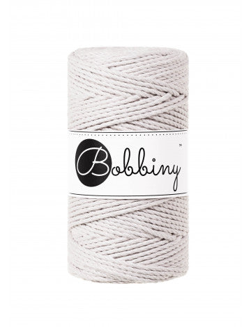Bobbiny Makramee Garn 3mm 3ply 100m - Garne > Baumwollgarne > Bobbiny > 3ply > 3mm von mahina