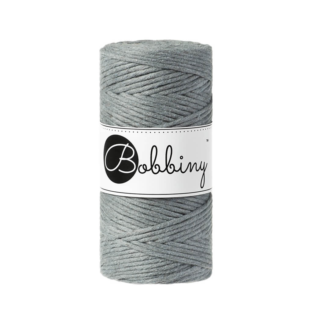 Bobbiny Makramee Garn 3mm gezwirnt 100m - Garne > Baumwollgarne > Bobbiny > Gezwirnt > 3mm von mahina