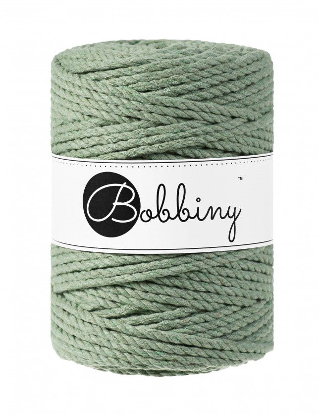 Bobbiny Makramee Garn 5mm 3ply 100m - Garne > Baumwollgarne > Bobbiny > 3ply > 5mm von mahina