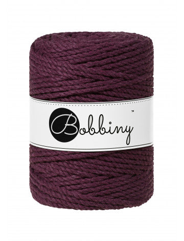 Bobbiny Makramee Garn 5mm 3ply 100m - Garne > Baumwollgarne > Bobbiny > 3ply > 5mm von mahina