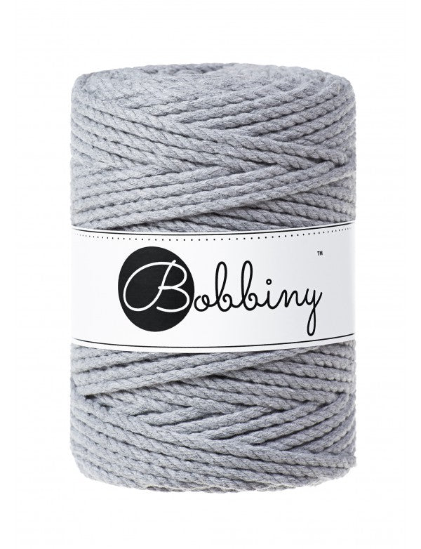 Bobbiny Makramee Garn 5mm 3ply 100m - Garne > Baumwollgarne > Bobbiny > 3ply > 5mm von mahina