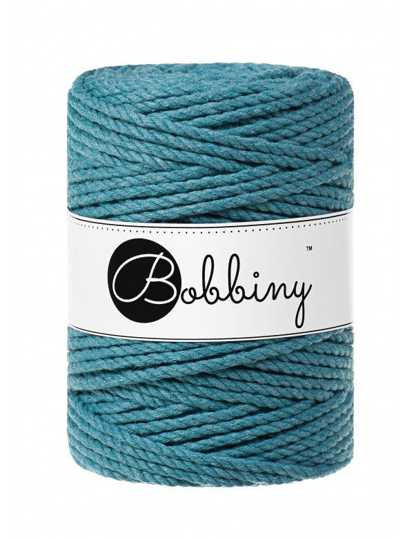 Bobbiny Makramee Garn 5mm 3ply 100m - Garne > Baumwollgarne > Bobbiny > 3ply > 5mm von mahina