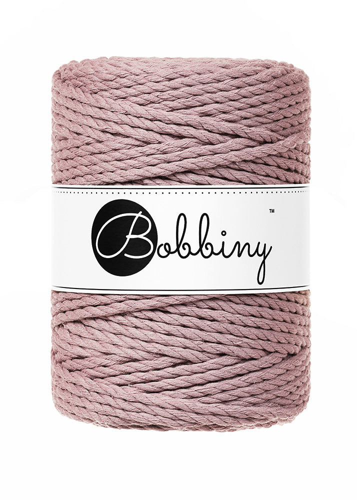 Bobbiny Makramee Garn 5mm 3ply 100m - Garne > Baumwollgarne > Bobbiny > 3ply > 5mm von mahina