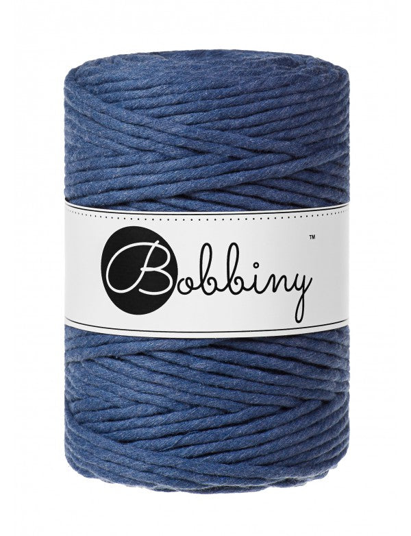 Bobbiny Makramee Garn 5mm gezwirnt 100m - Garne > Baumwollgarne > Bobbiny > Gezwirnt > 5mm von mahina
