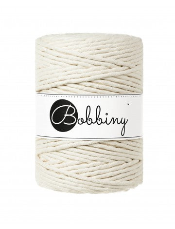 Bobbiny Makramee Garn 5mm gezwirnt 100m - Garne > Baumwollgarne > Bobbiny > Gezwirnt > 5mm von mahina
