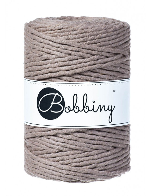 Bobbiny Makramee Garn 5mm gezwirnt 100m - Garne > Baumwollgarne > Bobbiny > Gezwirnt > 5mm von mahina