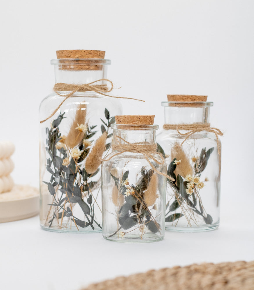 Personalisierbares Korkenglas 125ml - Bastelbedarf -> Glas -> Korkengläser von mahina