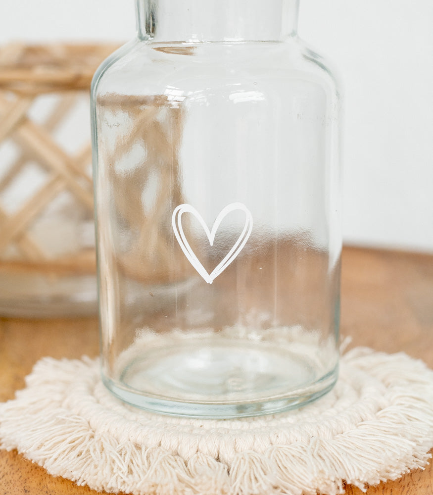 Personalisierbares Korkenglas 250ml - Bastelbedarf -> Glas -> Korkengläser von mahina