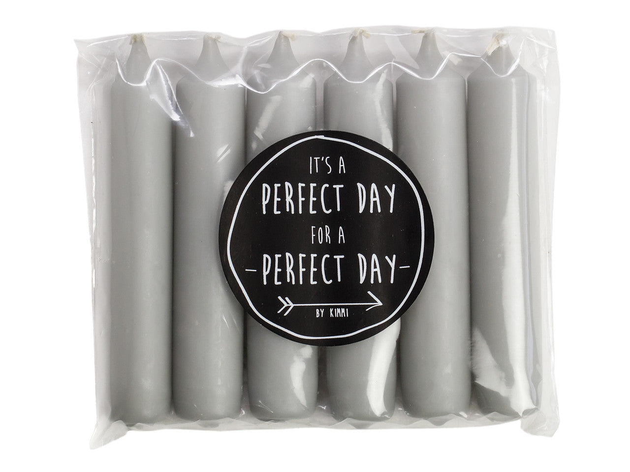 Kerze "Cadeau" 2,1x12cm 6 Stück 15 Farben - Interior > Dekoration > Kerzen von mahina