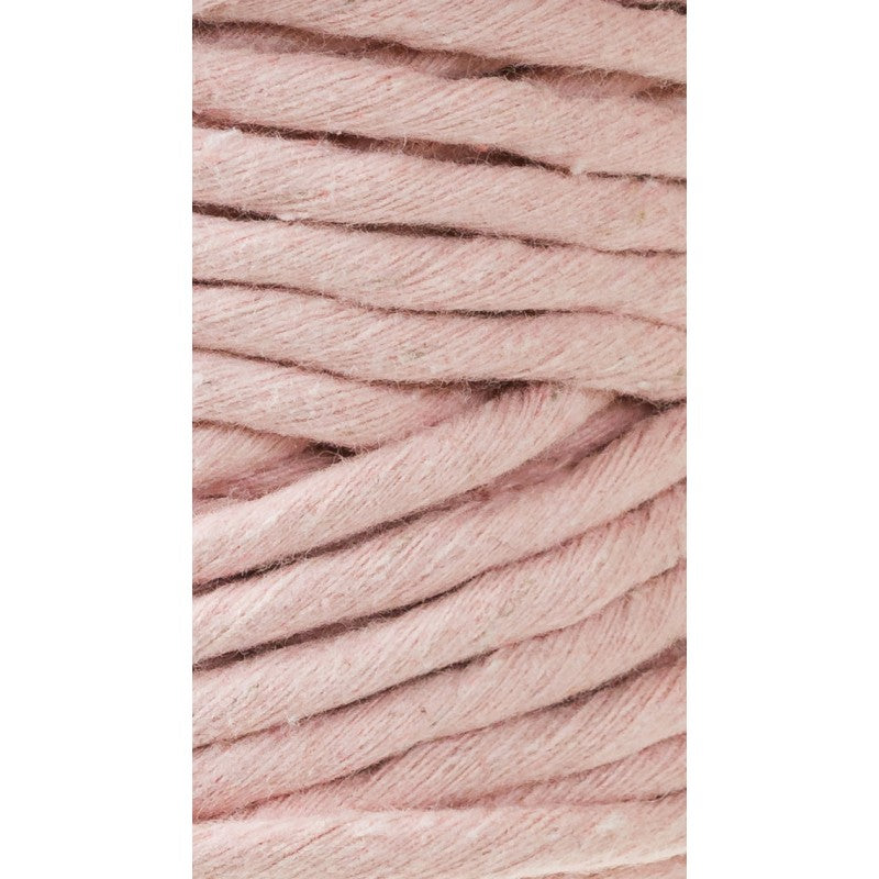 Bobbiny Makramee Garn 5mm gezwirnt Pastel Pink 100m - mahina