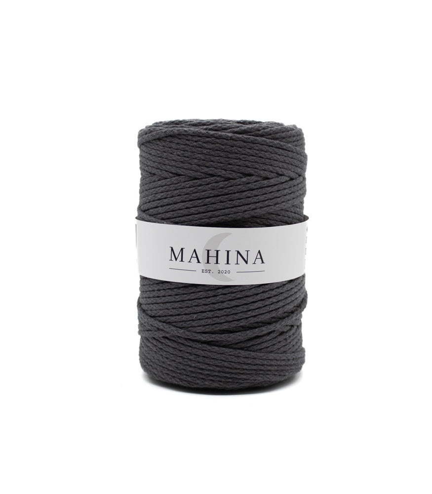 mahina Garn 4mm geflochten 200m - Garne > Baumwollgarne > Pferdeseile > Geflochten > 4mm > 200m von mahina
