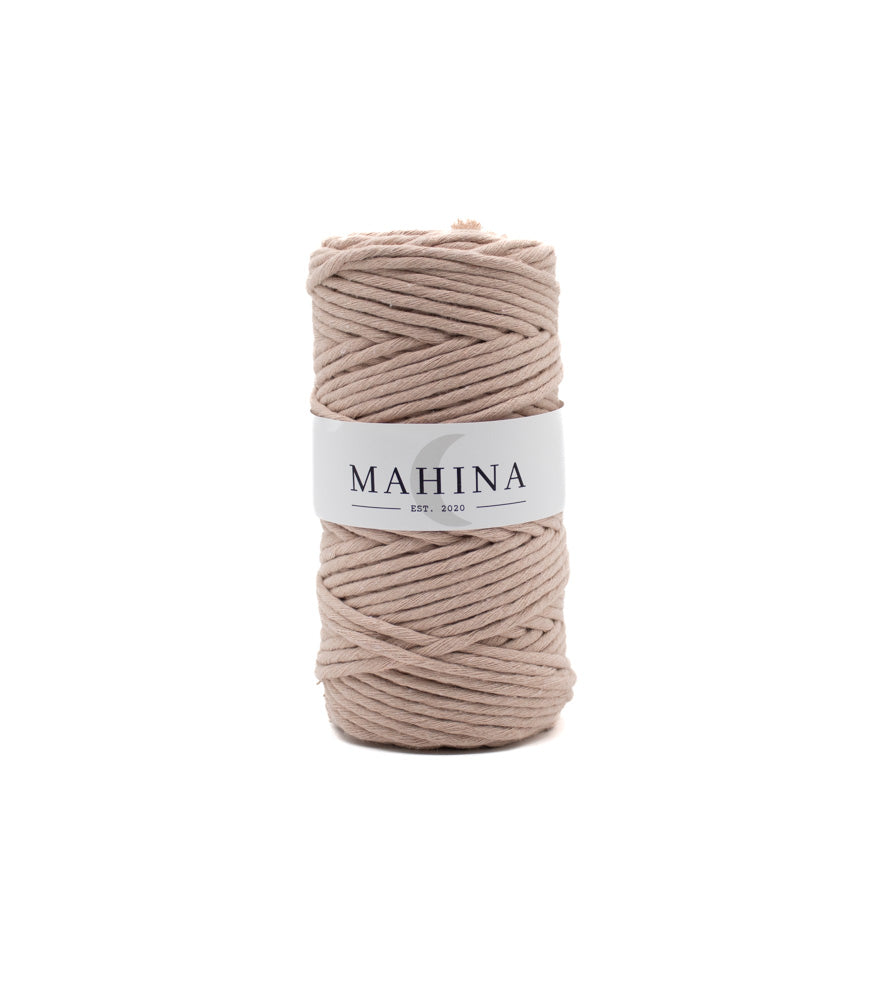 mahina Garn 4mm gezwirnt 100m - Garne > Baumwollgarne > Pferdeseile > Gezwirnt > 4mm > 100m von mahina