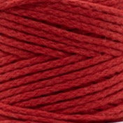 MAHINA Garn 2mm geflochten Feuerrot 150m - Garne > Baumwollgarne > Pferdeseile > Geflochten > 2mm > 150m von mahina